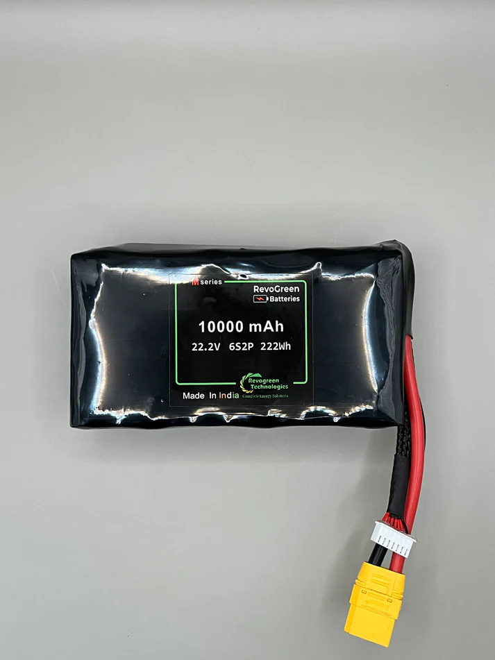 22.2v 10000mAh 6S Lithium Ion Battery- XT60